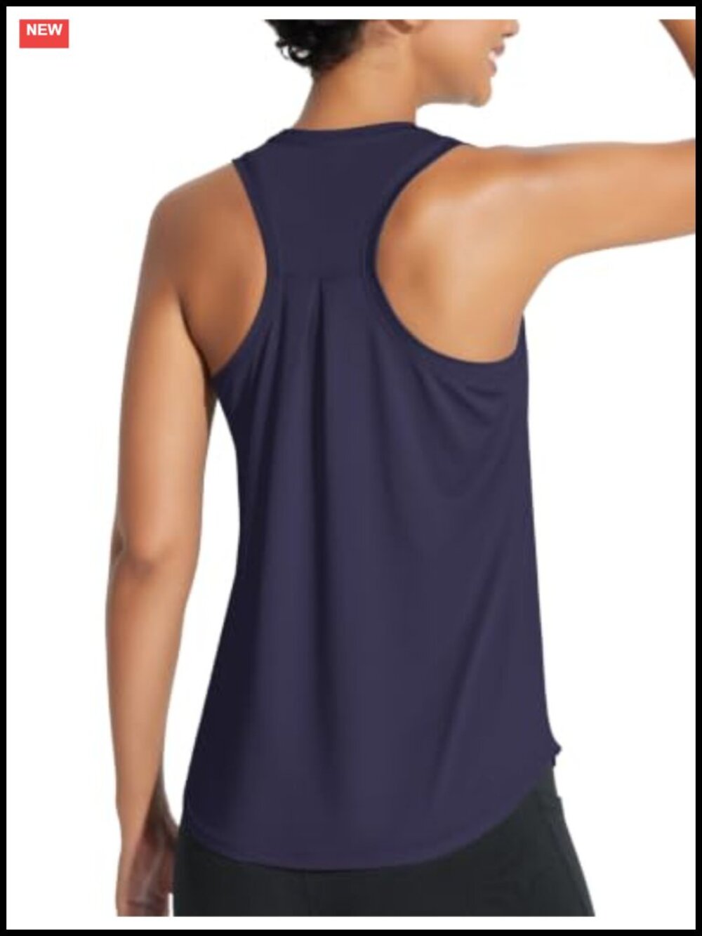 Womens Workout Tank Top Racerback Sleeveless Running Shirt